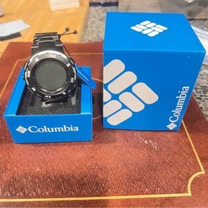 Columbia Black and Silver Smartwatch